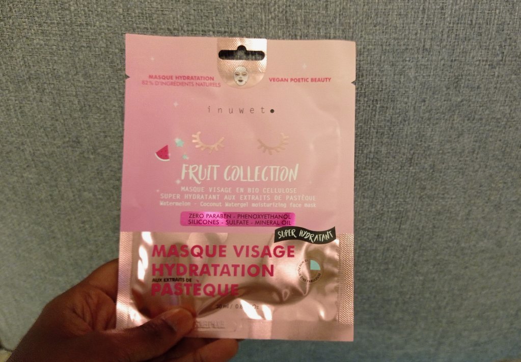 masque visage à la pastèque inuwet