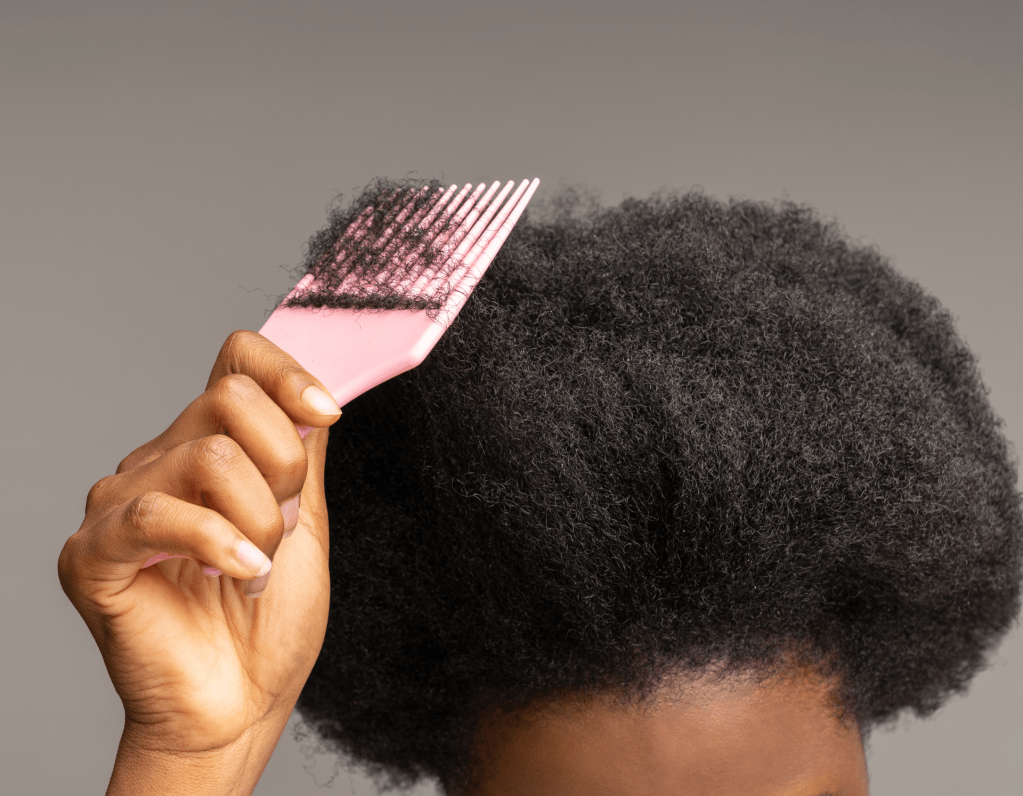 peigne afro