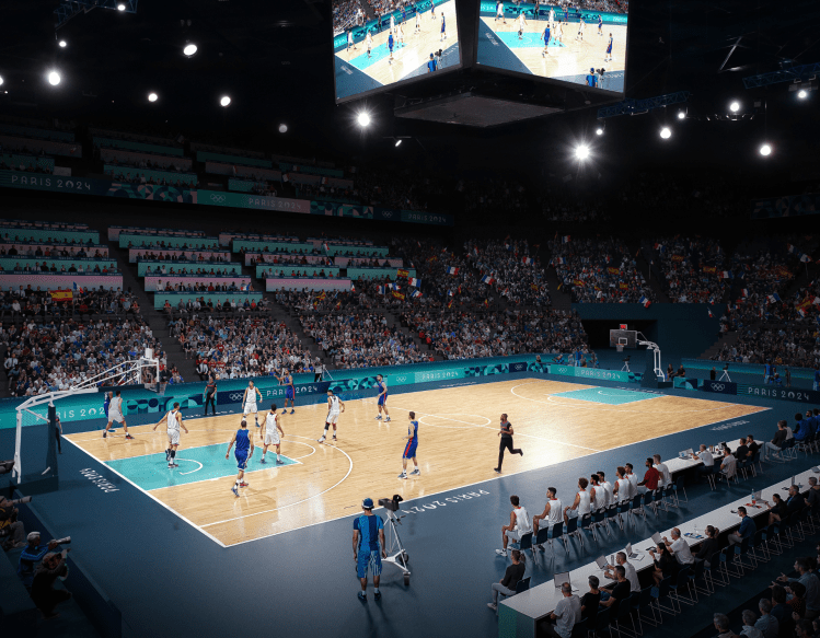 photo jeux olympiques paris 2024 - basket