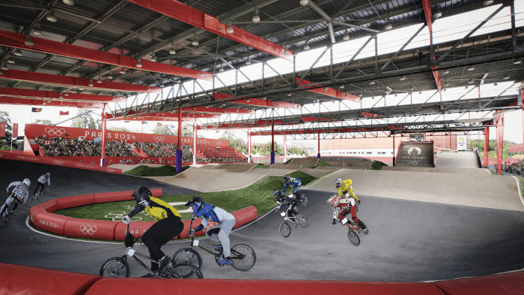 photo jeux olympiques paris 2024 - cyclisme