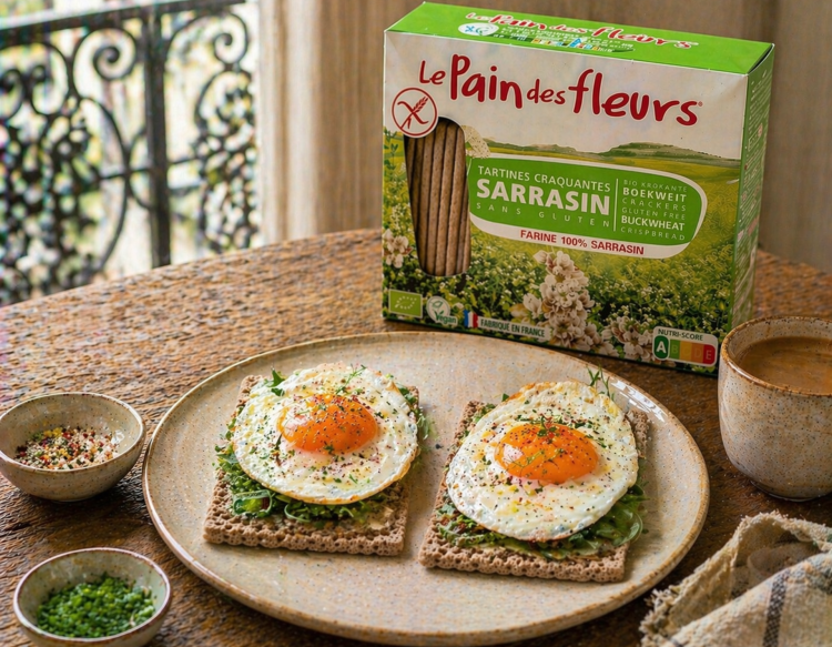 tartine sans gluten - le pain des fleurs tartines