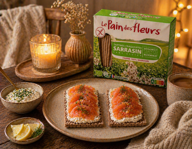 tartine sans gluten - le pain des fleurs tartines